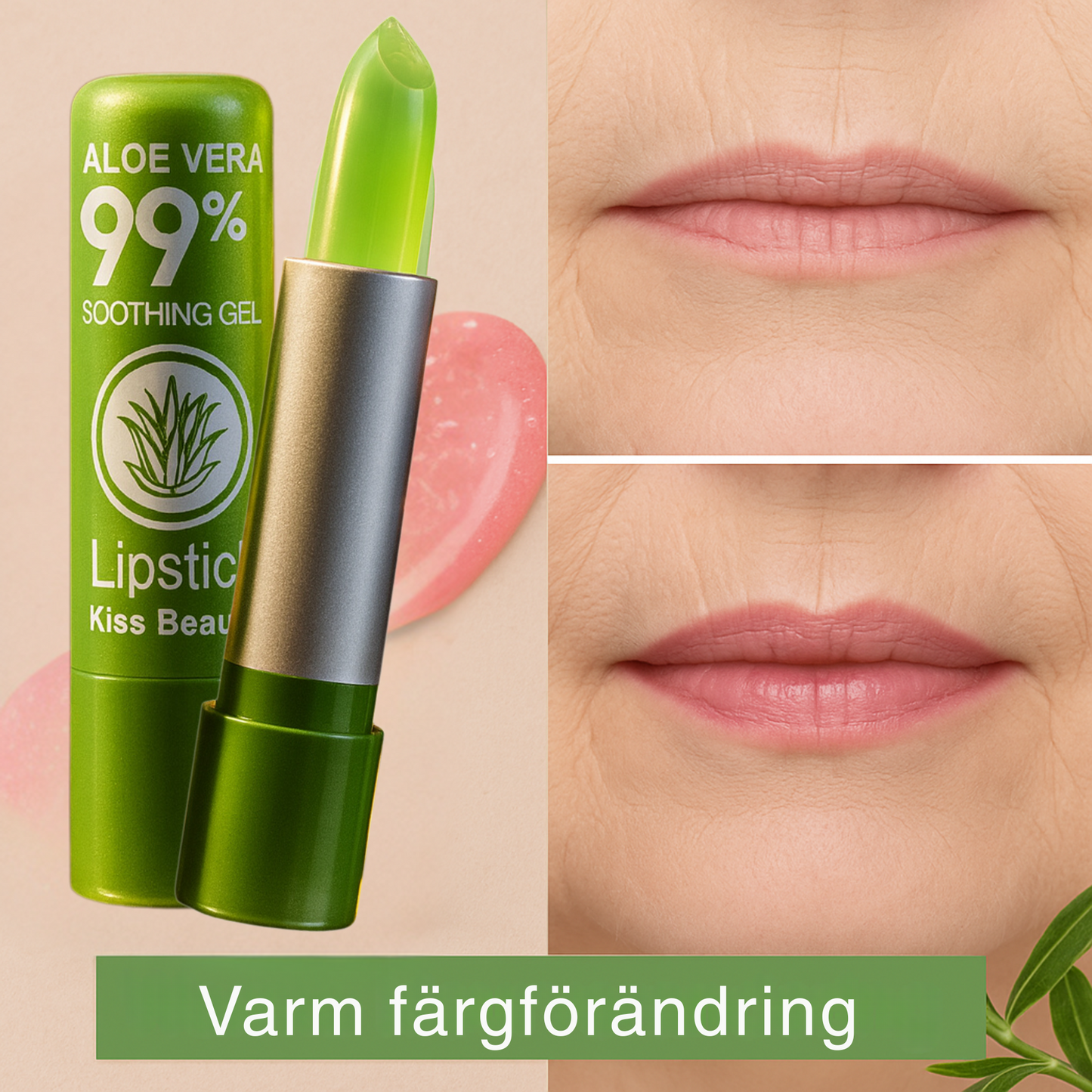 HydraGlow™ - läppstift som återfuktar och ger en frisk glans