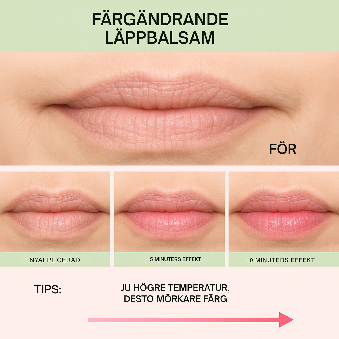 HydraGlow™ - läppstift som återfuktar och ger en frisk glans