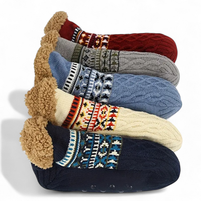 Fyndor™ | Nordiska Mysstickade Sockor