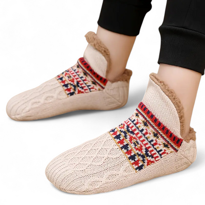 Fyndor™ | Nordiska Mysstickade Sockor