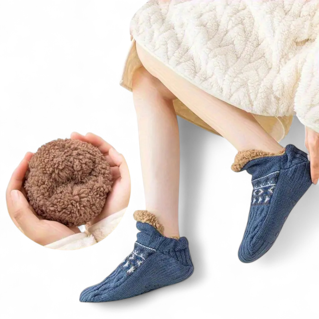 Fyndor™ | Nordiska Mysstickade Sockor