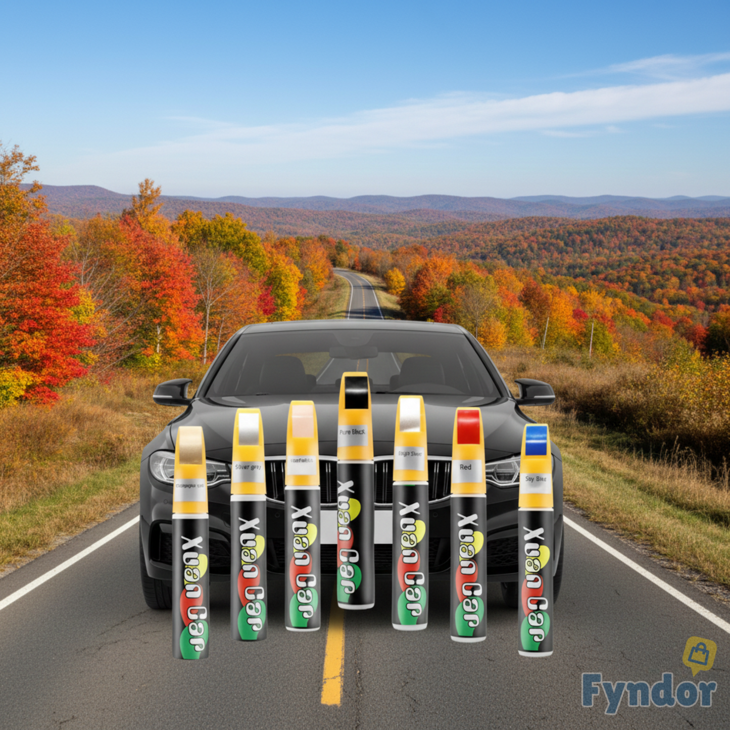 Fyndor™ FlashFix Pen | 1+1 GRATIS | Täck små repor på sekunder – snabbt, enkelt och utan verkstad.