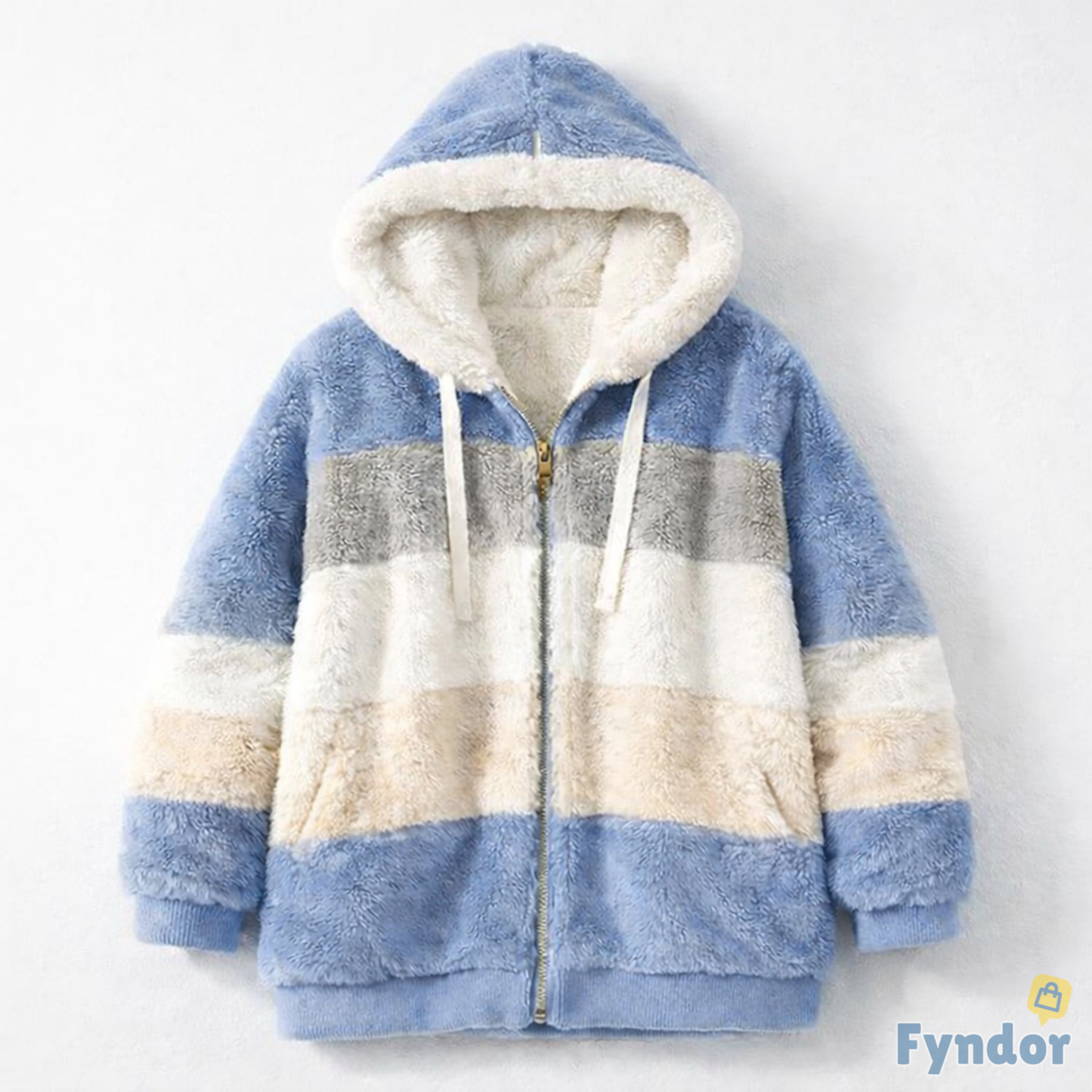 Fyndor™ Nordfleece Hoodiejacka
