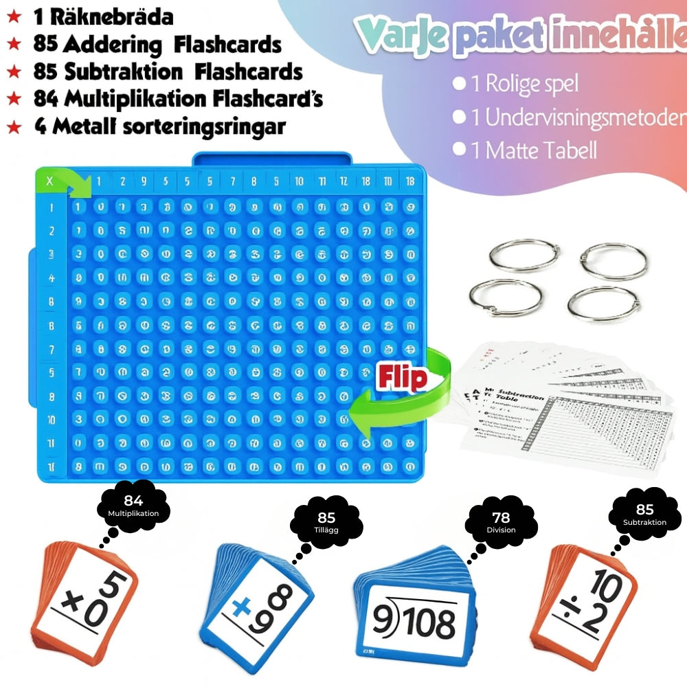 MattePop Pro™  | Lär Dig Alla Räknesätt – På Ett Lekfullt & Smart Sätt!