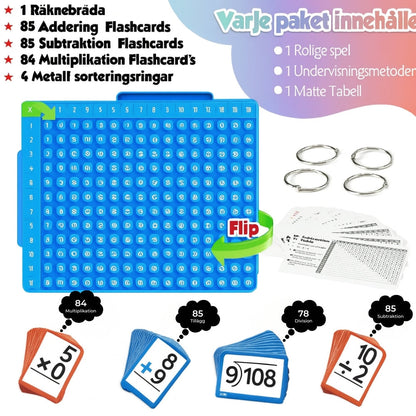 MattePop Pro™  | Lär Dig Alla Räknesätt – På Ett Lekfullt & Smart Sätt!