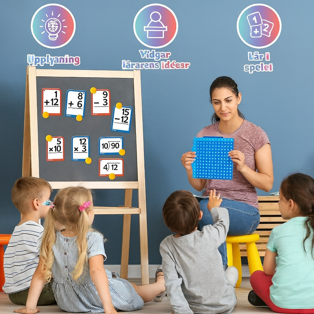 MattePop Pro™  | Lär Dig Alla Räknesätt – På Ett Lekfullt & Smart Sätt!