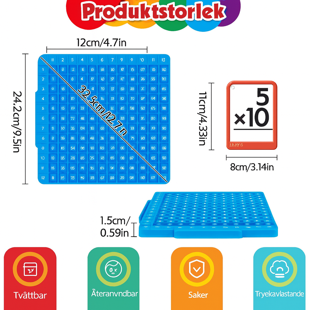 MattePop Pro™  | Lär Dig Alla Räknesätt – På Ett Lekfullt & Smart Sätt!