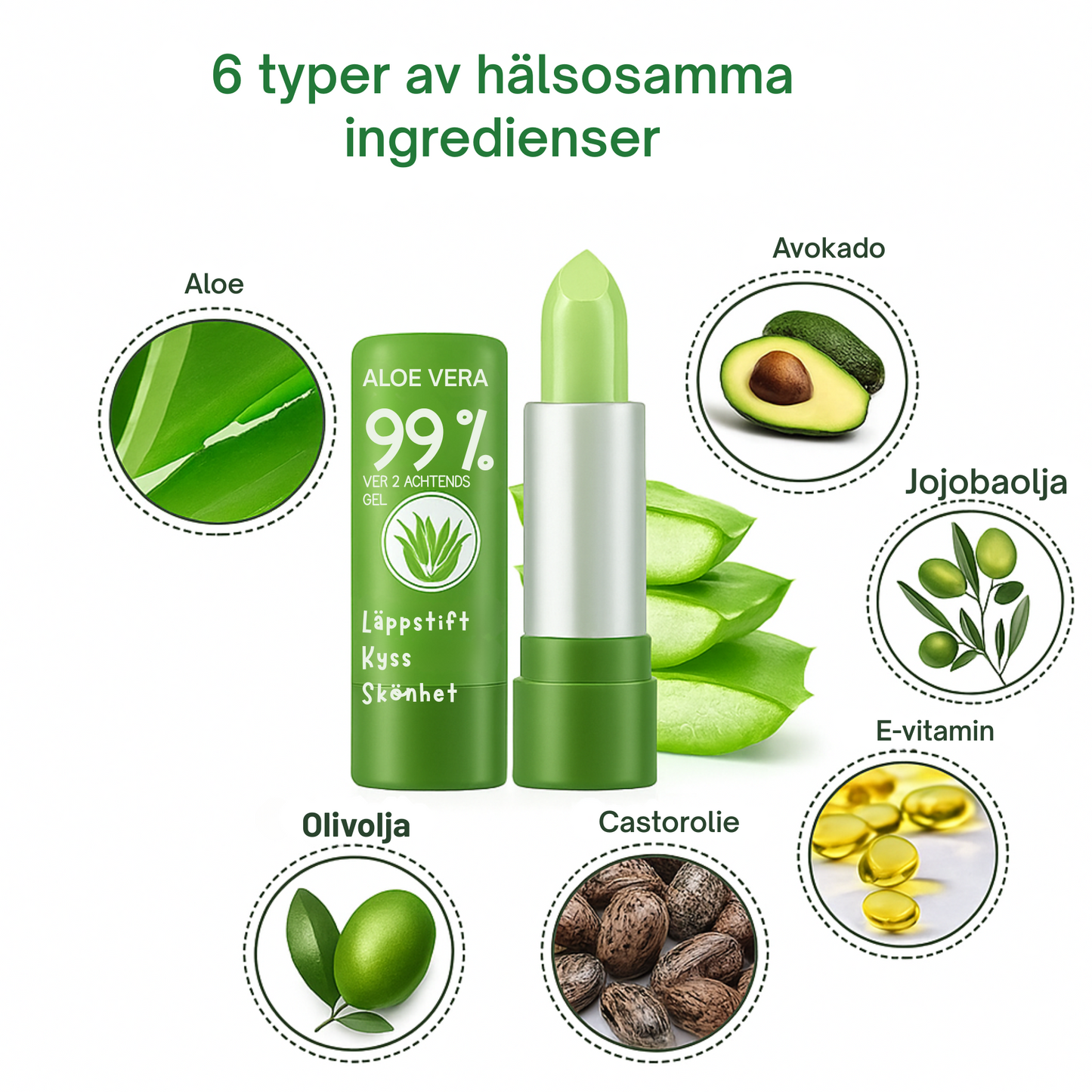 HydraGlow™ - läppstift som återfuktar och ger en frisk glans