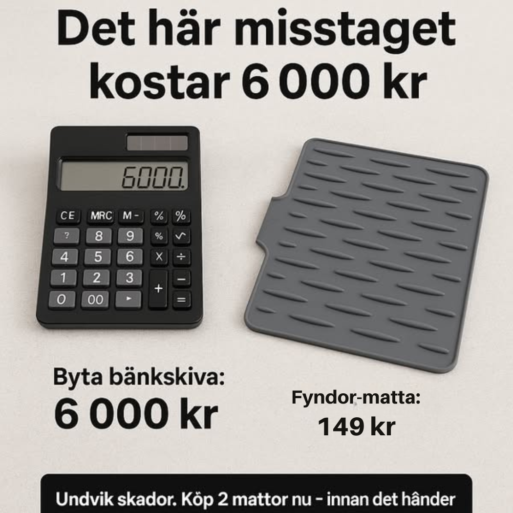 Fyndor™ | Silikon Köksmatta