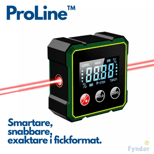 ProLine™ 2-i-1 Laser Level | Professionell noggrannhet i fickformat