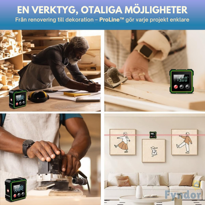 ProLine™ 2-i-1 Laser Level | Professionell noggrannhet i fickformat