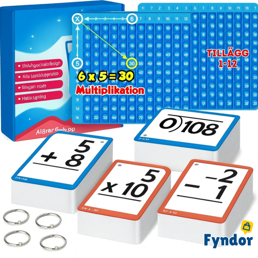 MattePop Pro™  | Lär Dig Alla Räknesätt – På Ett Lekfullt & Smart Sätt!