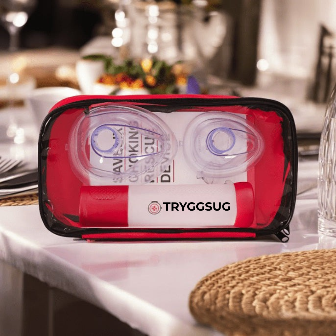 TryggSug™ | Snabb handling vid kvävning – när panik blir till kontrolll, även när du är ensam