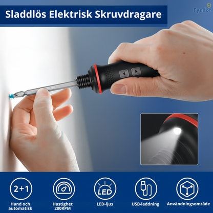 GripGo™ | Elektrisk 2-i-1-skruvmejsel för snabbare resultat