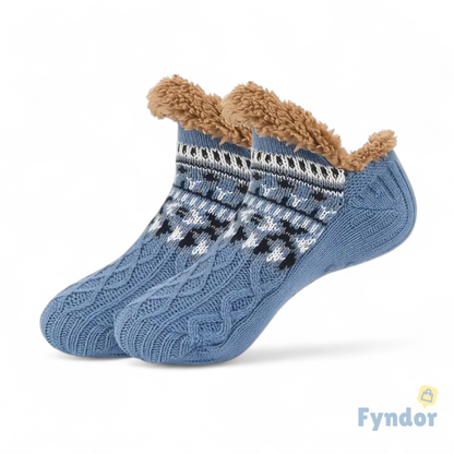Fyndor™ | Nordiska Mysstickade Sockor