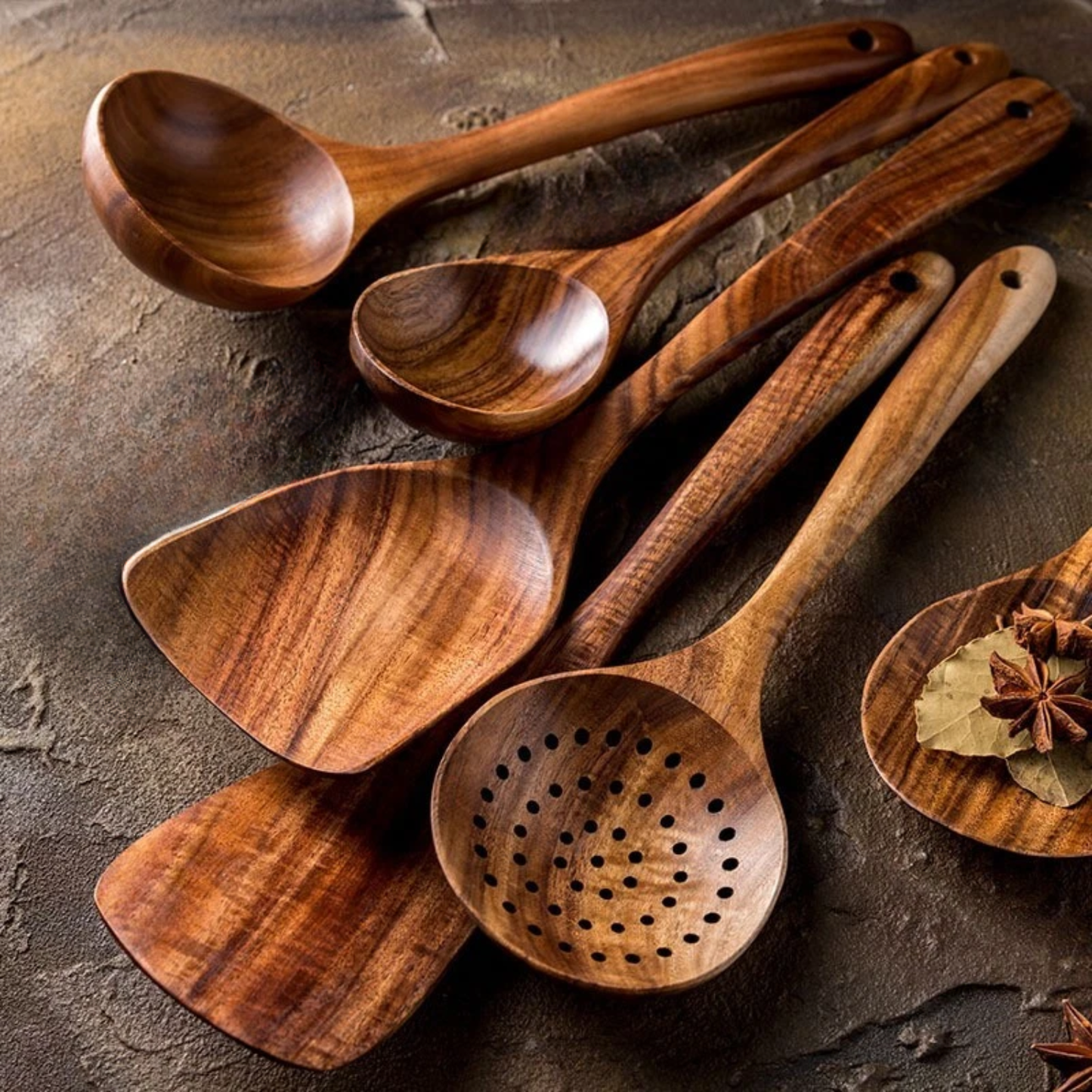 Fyndor™ NaturKök | Hållbara träredskap för daglig matlagning – för dig som vill undvika plast