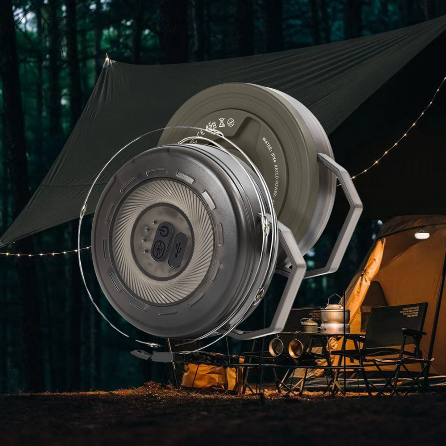 CampVibe™ | Förvandla vilken plats som helst till ett mysigt ljus på sekunder