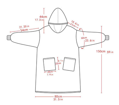 SnuggleCloud™ Full-Length Haven | Din Perfekta Följeslagare För Kalla Kvällar
