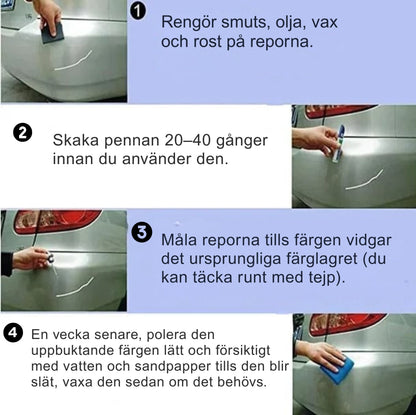 Fyndor™ FlashFix Pen | 1+1 GRATIS | Täck små repor på sekunder – snabbt, enkelt och utan verkstad.