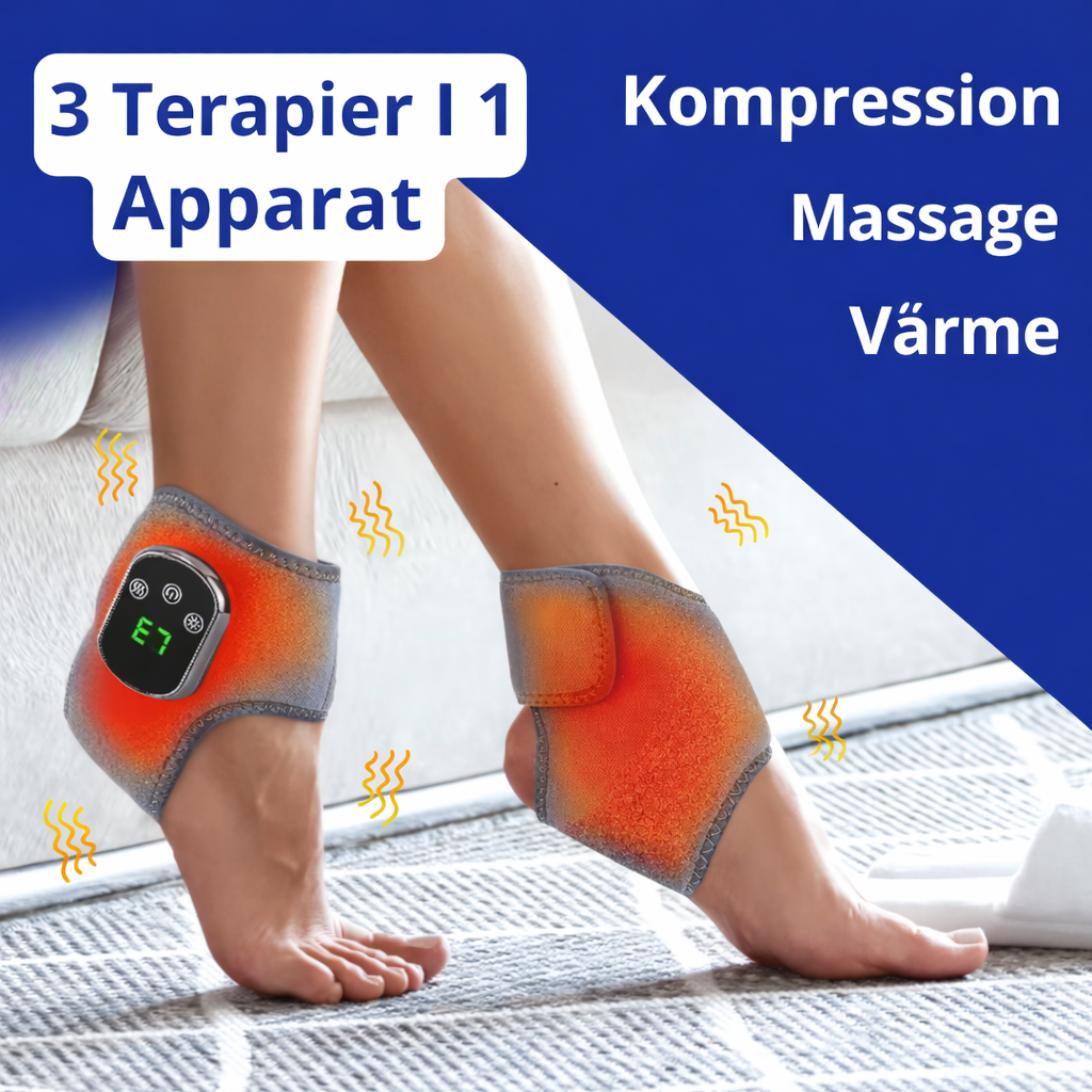 Lindra™ Ankelmassage 3-i-1