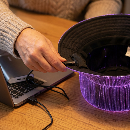 GlowBeat™ Ljuskeps | Syns. Stick ut. Bli oförglömlig. 🔥